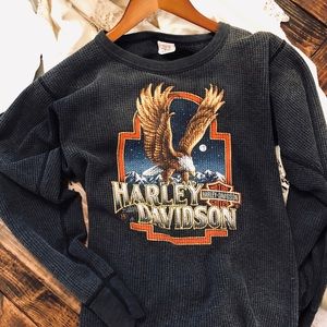 Vintage Harley-Davidson thermal